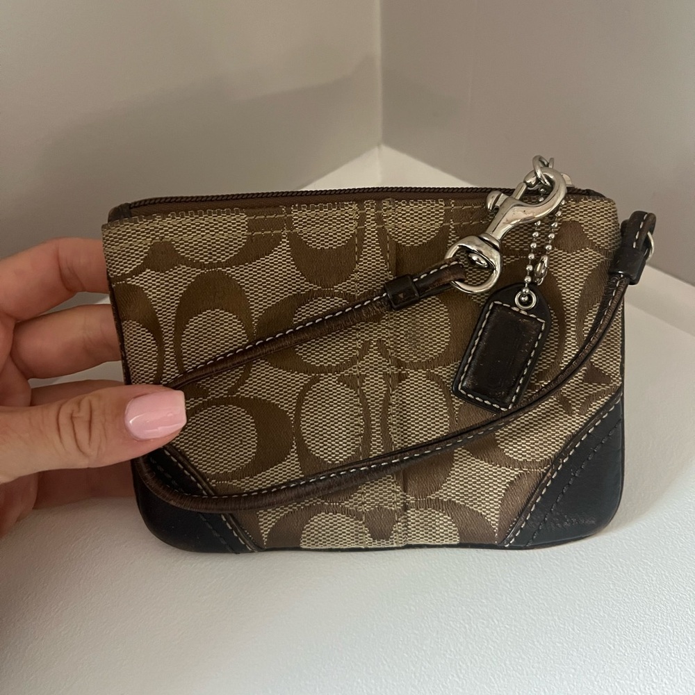 Coach wristlet